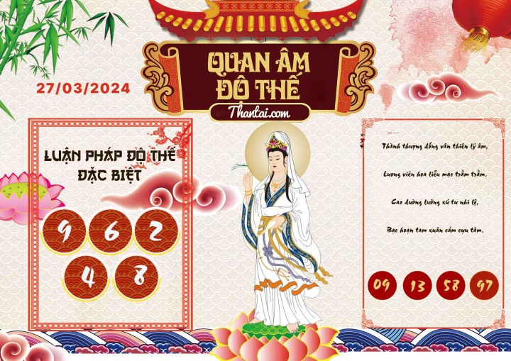 Quan Âm Độ Thế 12/03/2024