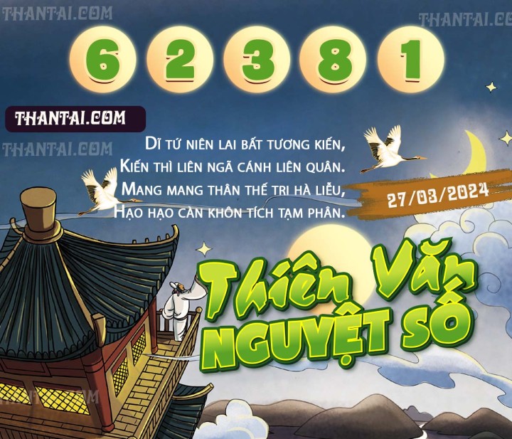 THIÊN VĂN NGUYỆT SỐ 12/03/2024