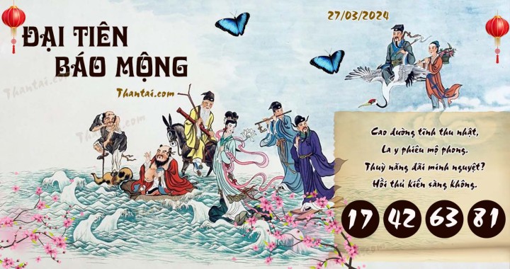 Đại Tiên Báo Mộng 12/03/2024