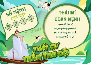 Thái Sư Trần Thủ Độ 27/03/2024