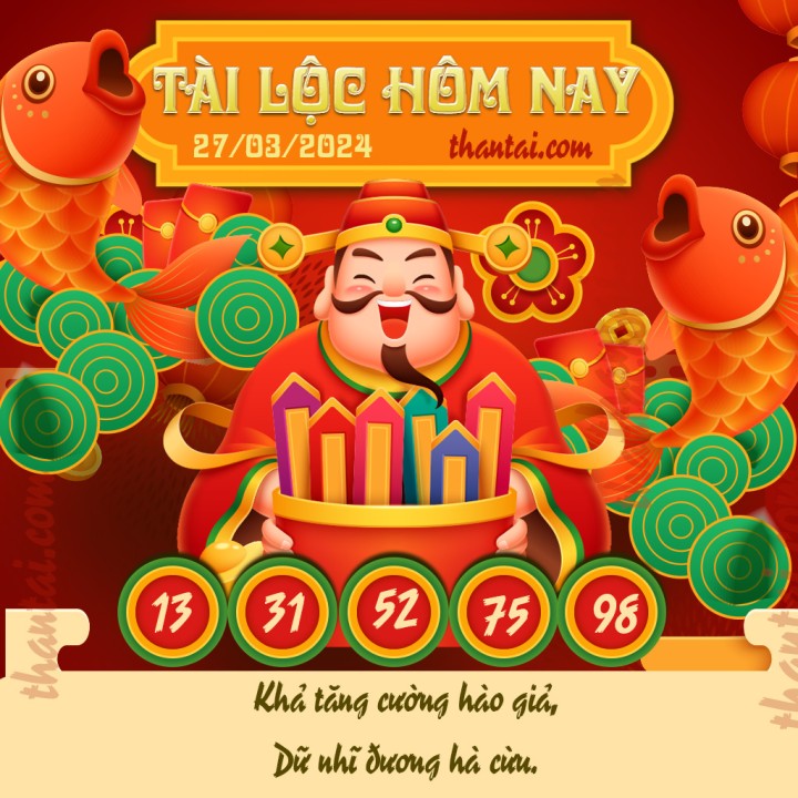 Tài Lộc Hôm Nay 12/03/2024