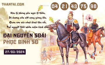 Đại Nguyên Soái 27/03/2024