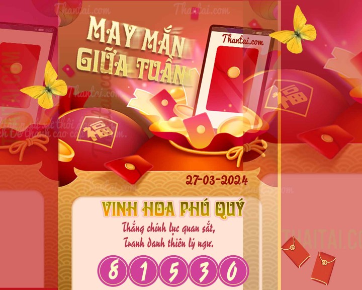 May Mắn Giữa Tuần 12/03/2024