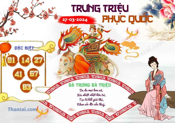 Trưng Triệu Phục Quốc 13/03/2024