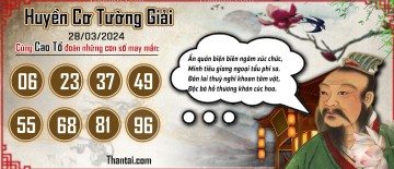 Huyền Cơ Tường Giải 28/03/2024