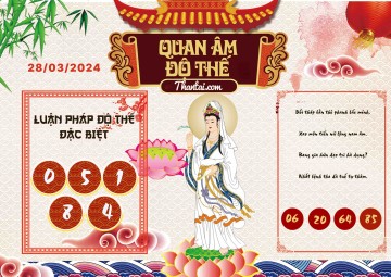 Quan Âm Độ Thế 28/03/2024