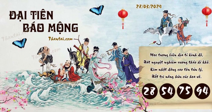 Đại Tiên Báo Mộng 13/03/2024