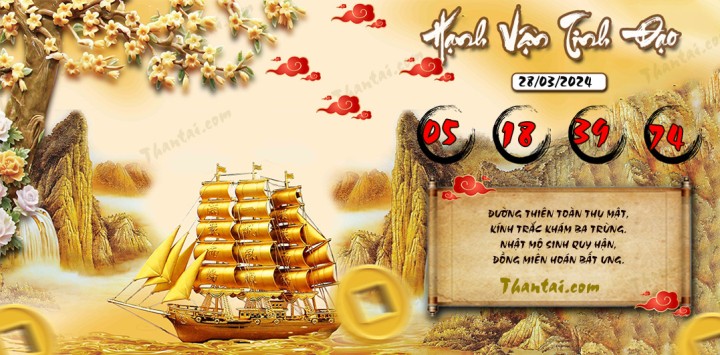 Hạnh Vận Tinh Đạo 13/03/2024
