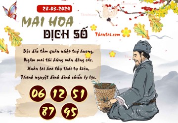 Mai Hoa Dịch Số 28/03/2024