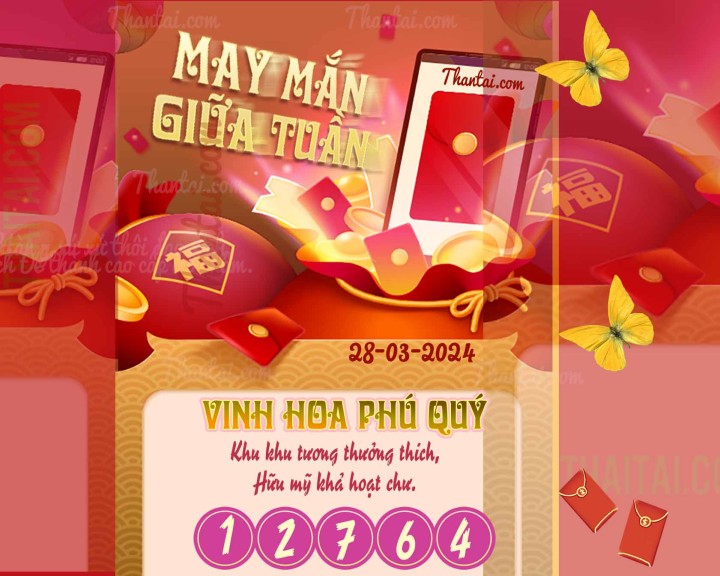 May Mắn Giữa Tuần 13/03/2024