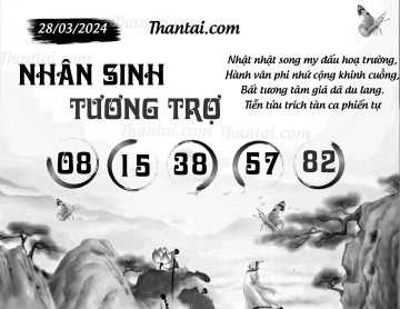 NHÂN SINH TƯƠNG TRỢ 28/03/2024