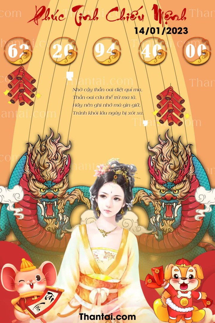 Phúc Tinh Chiếu Mệnh 01/01/2023
