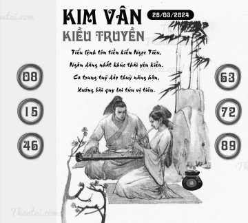 KIM VÂN KIỀU TRUYỀN 28/03/2024