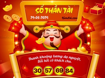 SỔ THẦN TÀI 29/03/2024