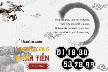 Vương Long Nhãn Tiễn 29/03/2024