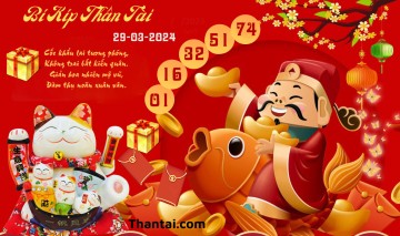 Bí Kíp Thần Tài 29/03/2024