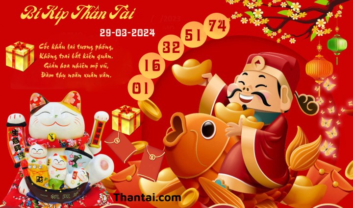 Bí Kíp Thần Tài 14/03/2024