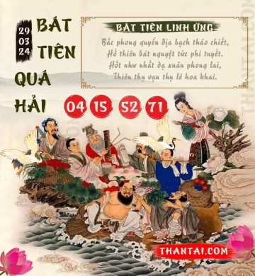 BÁT TIÊN QUÁ HẢI 29/03/2024