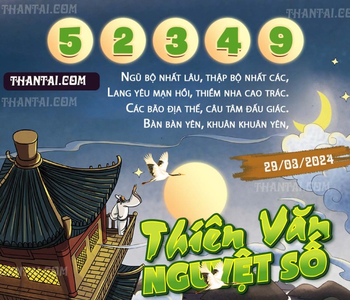 THIÊN VĂN NGUYỆT SỐ 14/03/2024