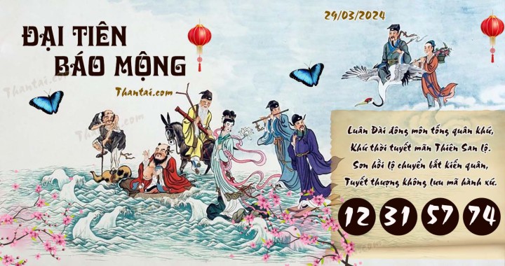 Đại Tiên Báo Mộng 14/03/2024