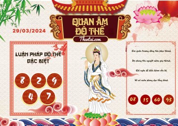 Quan Âm Độ Thế 29/03/2024