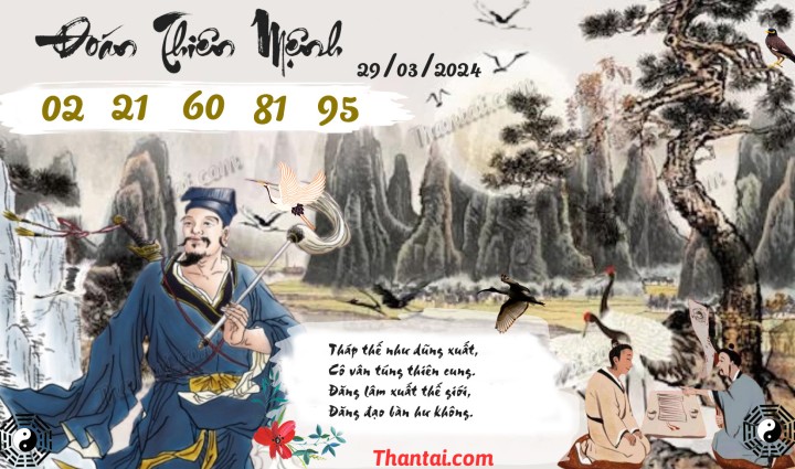 Đoán Thiên Mệnh 14/03/2024