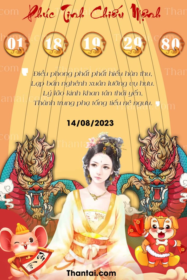 Phúc Tinh Chiếu Mệnh 30/07/2023