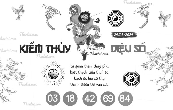 KIẾM THỦY DIỆU SỐ 14/03/2024