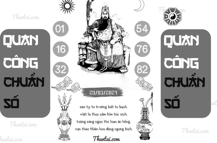 QUAN CÔNG CHUẨN SỐ 14/03/2024