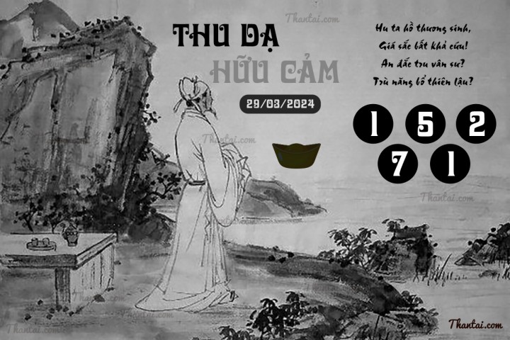 THU DẠ HỮU CẢM 14/03/2024