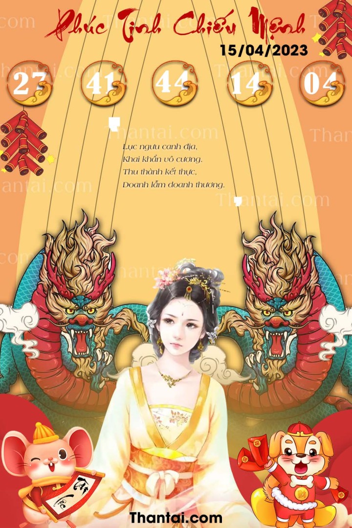 Phúc Tinh Chiếu Mệnh 31/03/2023