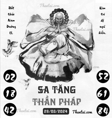 SA TĂNG THẦN PHÁP 29/03/2024