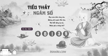 TIỂU THẦY NGÂM SỐ 29/03/2024