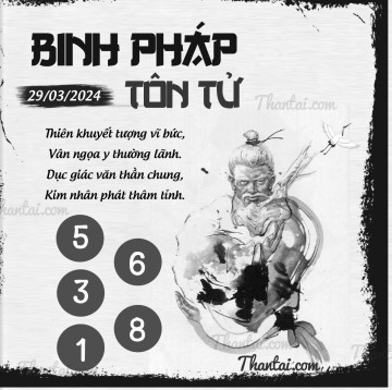 BINH PHÁP TÔN TỬ 29/03/2024