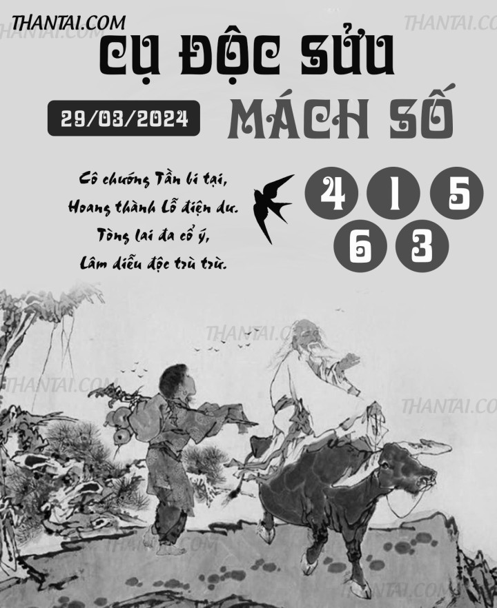 CỤ ĐỘC SỬU MÁCH SỐ 14/03/2024