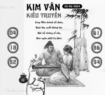 KIM VÂN KIỀU TRUYỀN 29/03/2024