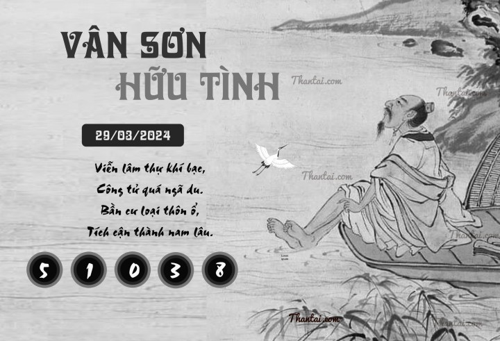 VÂN SƠN HỮU TÌNH 14/03/2024