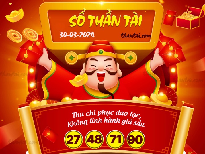 SỔ THẦN TÀI 15/03/2024