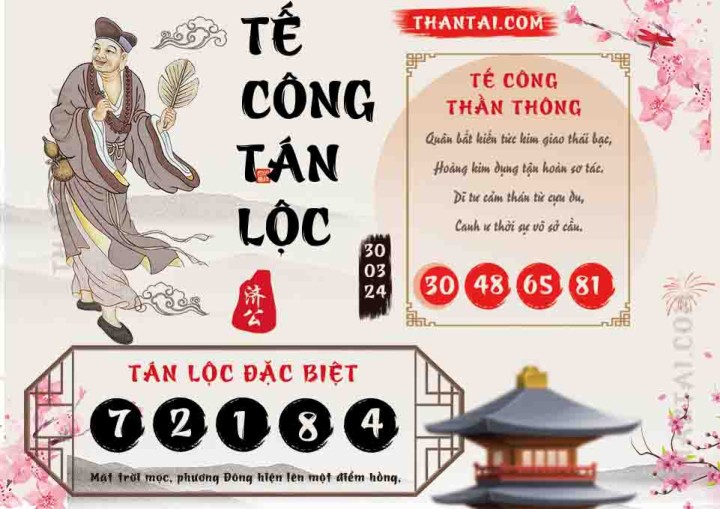 Tế Công Tán Lộc 15/03/2024