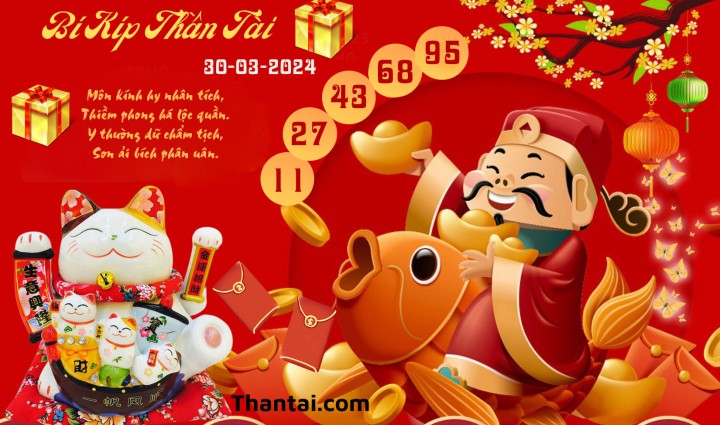 Bí Kíp Thần Tài 15/03/2024