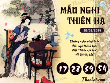 Mẫu Nghi Thiên Hạ 30/03/2024