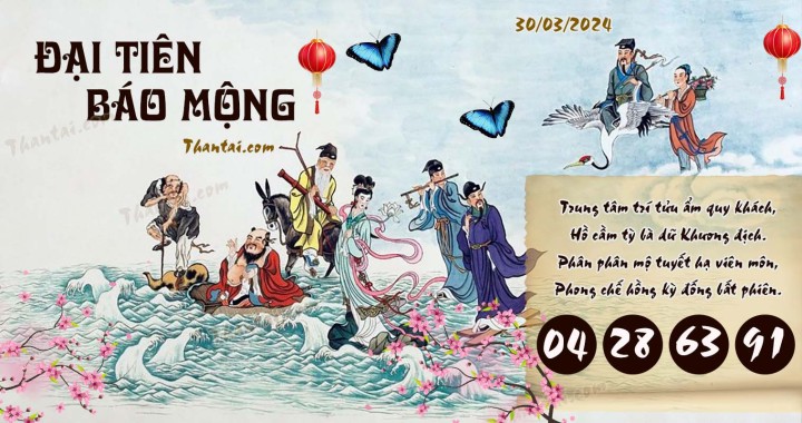 Đại Tiên Báo Mộng 15/03/2024