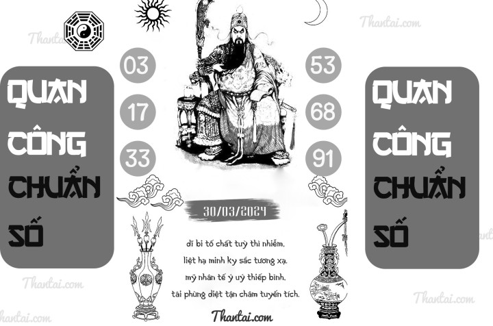 QUAN CÔNG CHUẨN SỐ 15/03/2024