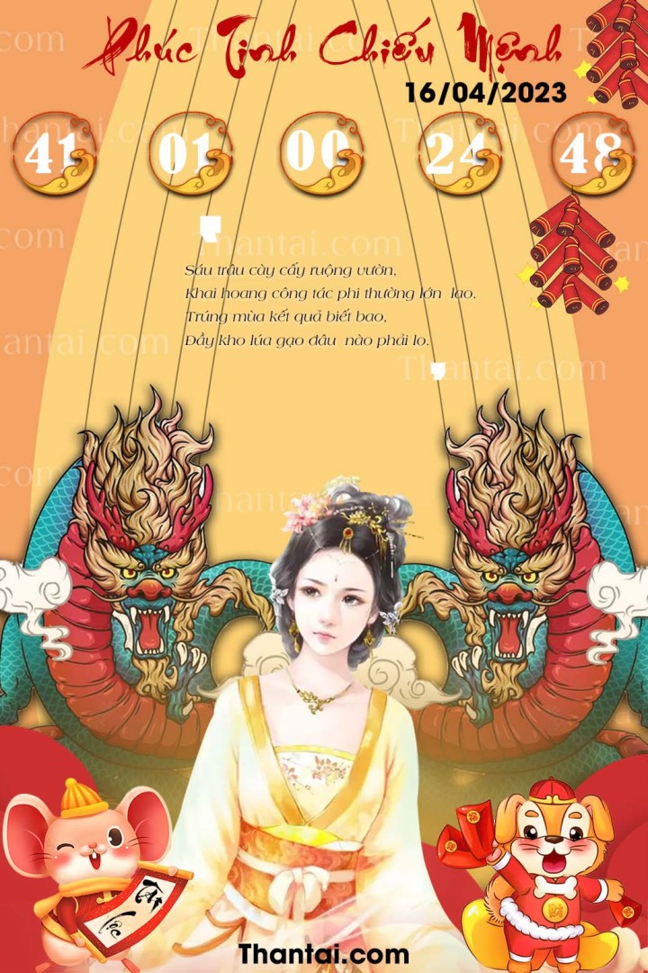 Phúc Tinh Chiếu Mệnh 01/04/2023