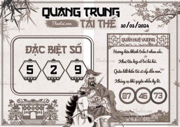 QUANG TRUNG TÁI THẾ 30/03/2024