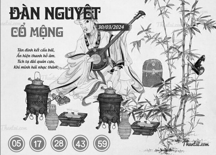 ĐÀN NGUYỆT CỔ MỘNG 15/03/2024