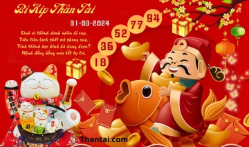 Bí Kíp Thần Tài 31/03/2024