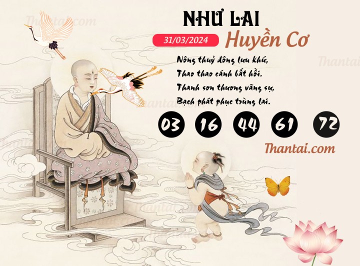 NHƯ LAI HUYỀN CƠ 16/03/2024