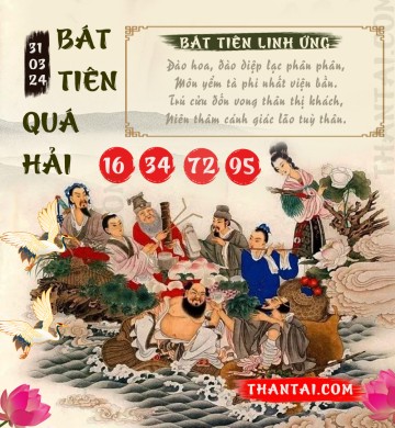 BÁT TIÊN QUÁ HẢI 31/03/2024