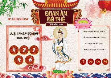 Quan Âm Độ Thế 31/03/2024